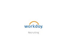 Workday recruiting crm software