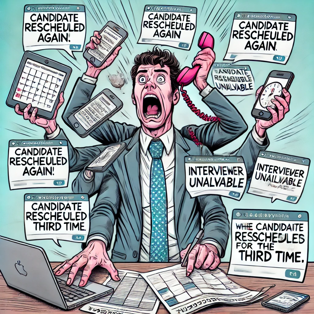 reschedule interview meme for recruiters
