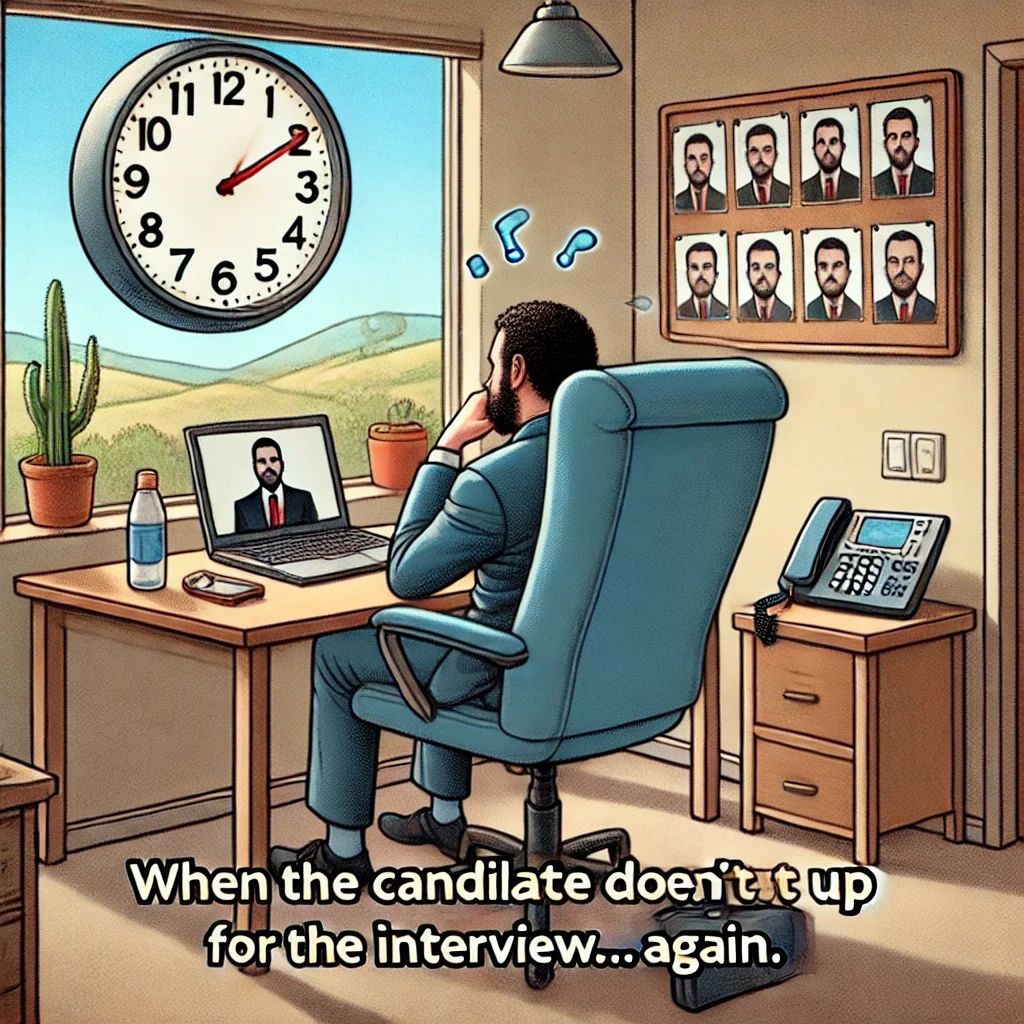 The Interview No-Show meme recruiters